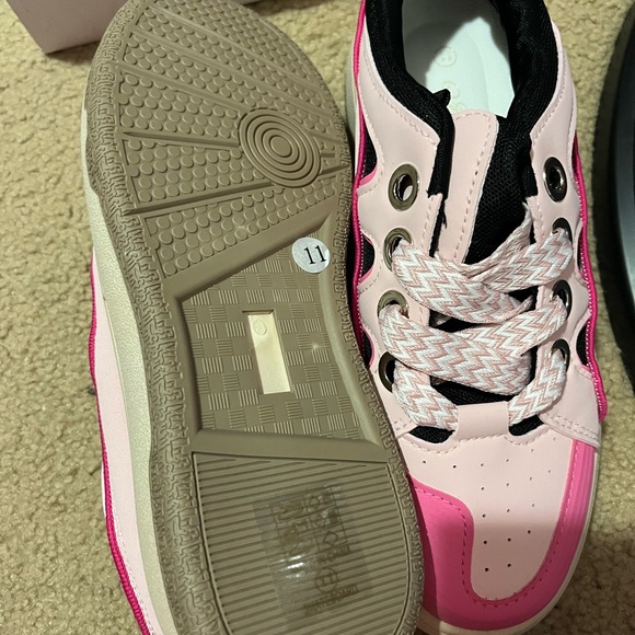 Fashion Nova Skateboard Pink Sneakers - Picture 6 of 9